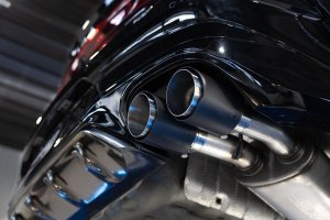 MBRP KIA K5 GT T304 stainless steel Catback Exhaust System with CF Tips 2021 - 2024