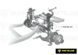 (image for) Whiteline Genesis G70 Adjustable Rear End Links 2019 – 2025